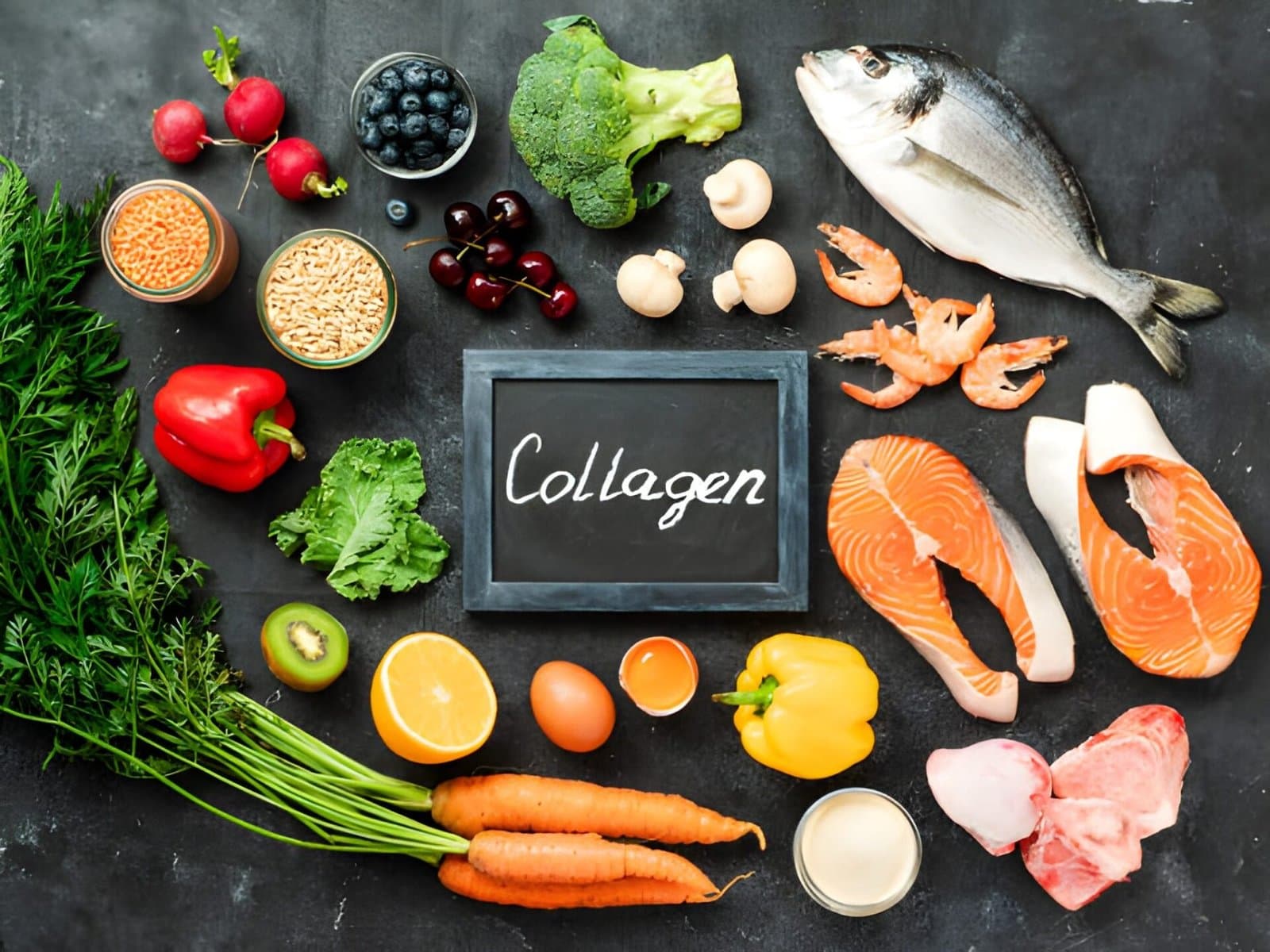 Collagen-Boosting Foods for Skin & Hair